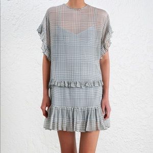 Zimmermann Cavalier Frilled Smock Dress